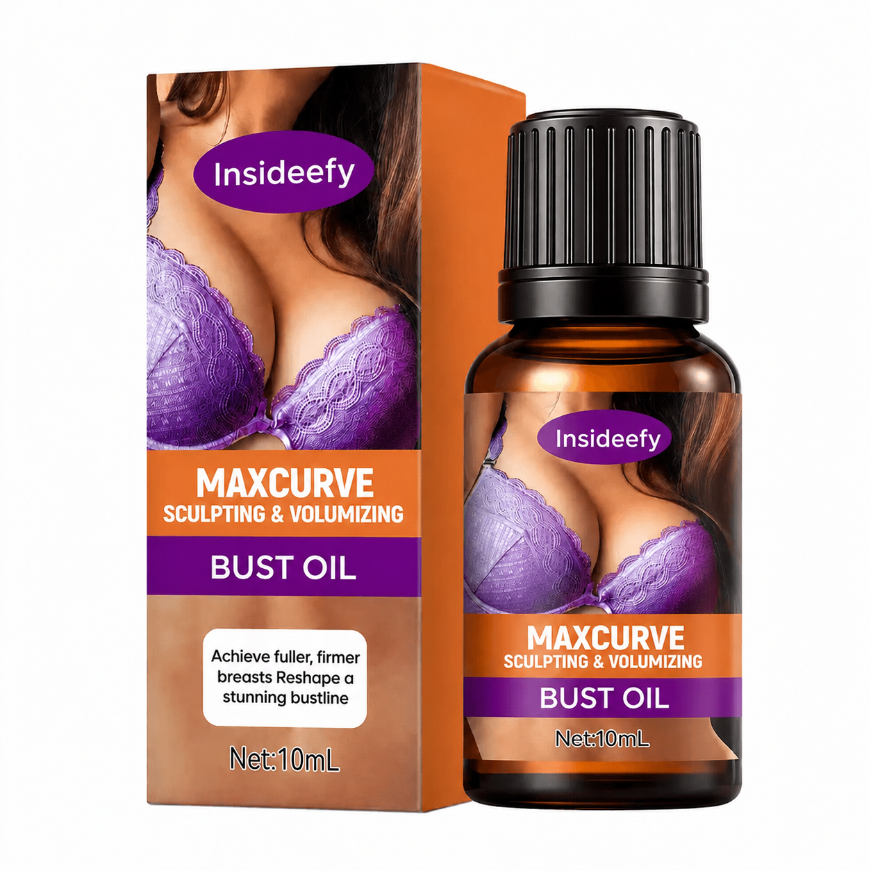 MaxCurve Sculpting & Volumizing Bust Oil 🌸 — Say Goodbye to Sagging & Flat Busts 💖, Get Fuller, Firmer Curves 📈, Non-Surgical ✅, Try It Now! 🔥