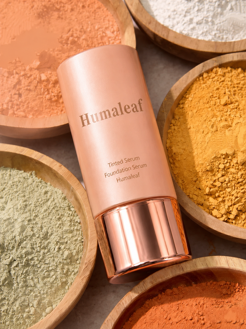 Humaleaf color-correcting tinted serum