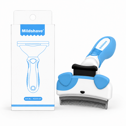 Mildshave?? Self-Cleaning Pet Deshedding Brush