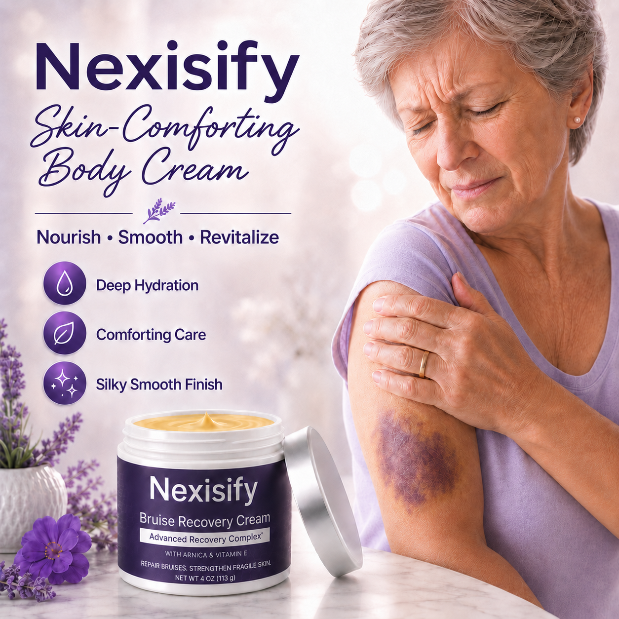 ✨ Special Offer: Nexisify™ Bruise Repair & Skin-Strengthening Cream