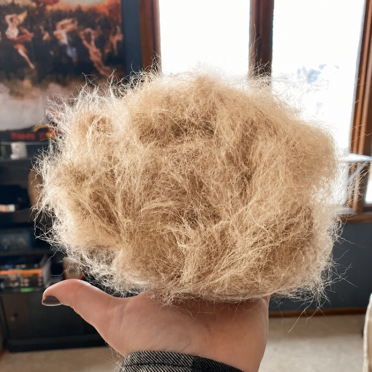 Mildshave?? Self-Cleaning Pet Deshedding Brush