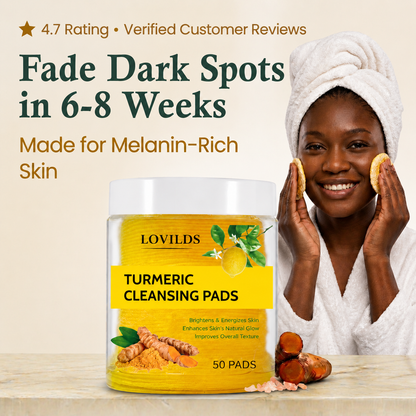 LOVILDS Turmeric Kojic Acid Cleansing Pads
