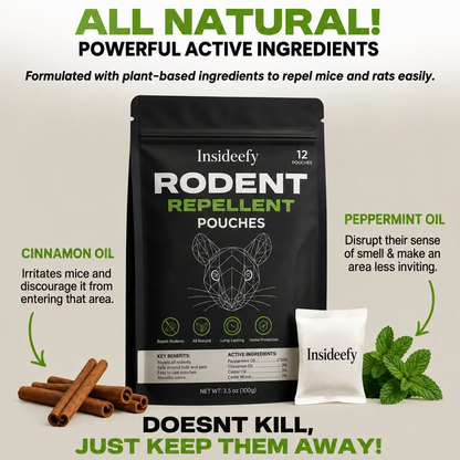 Insideefy™ Natural Rodent Repellent Pouches
