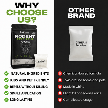 Insideefy™ Natural Rodent Repellent Pouches