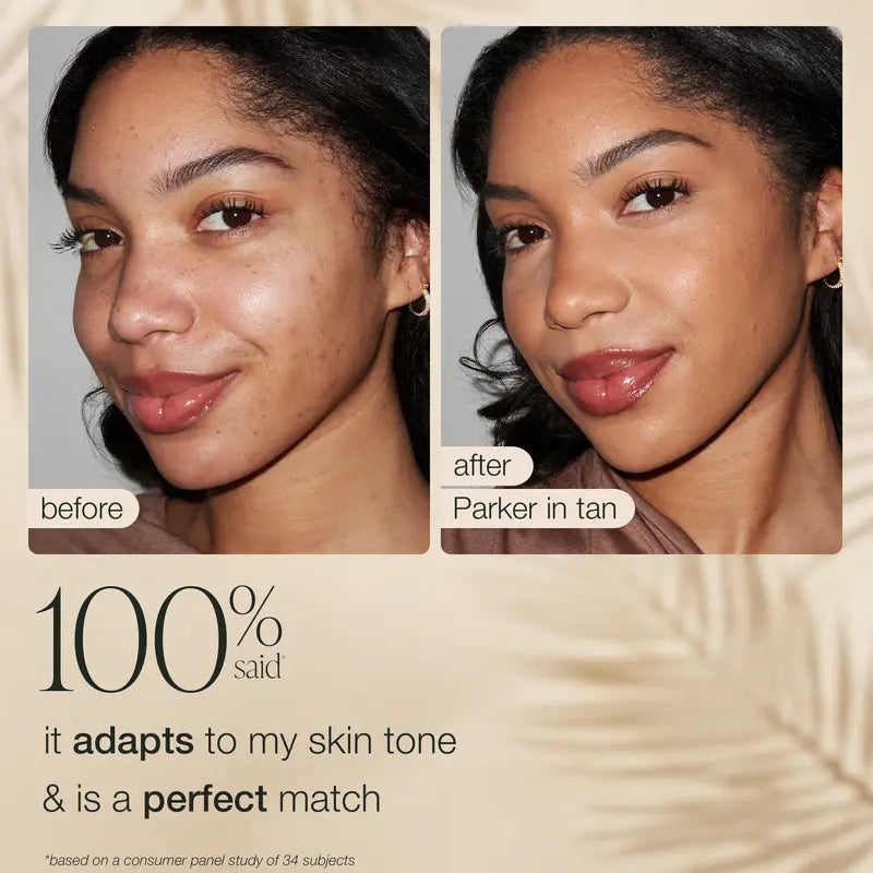 Humaleaf color-correcting tinted serum