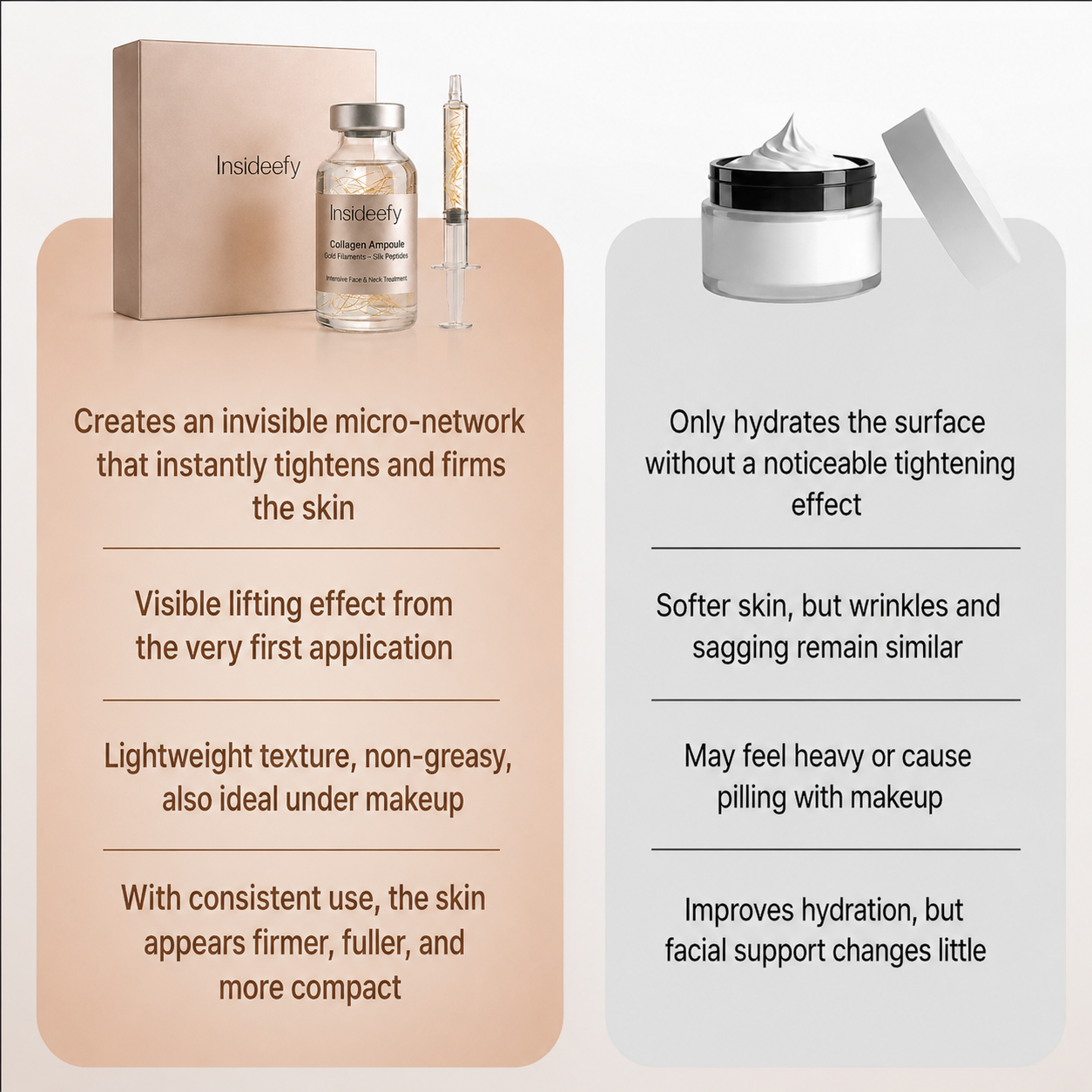 Insideefy – Lifting Effect Serum from the First Application