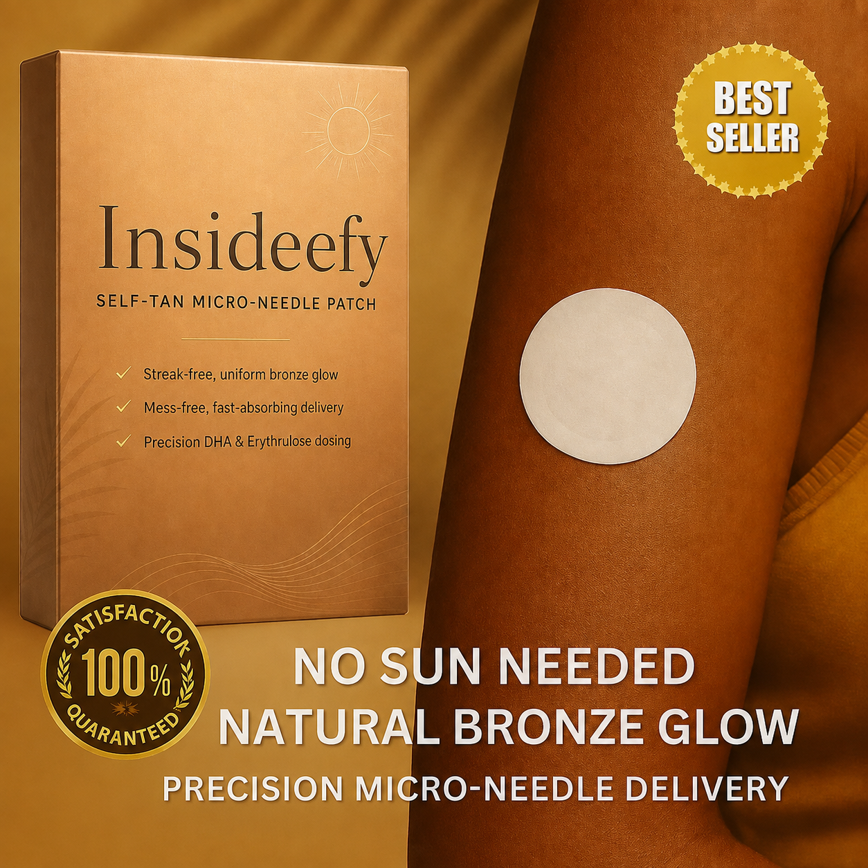 Up to 85% OFF Insideefy Transdermal tanning Patch
