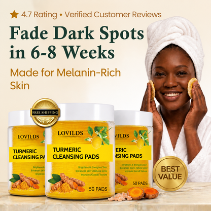 LOVILDS Turmeric Kojic Acid Cleansing Pads