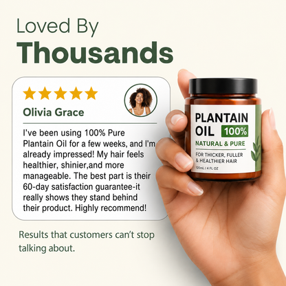 PLANTAIN Natural Hair Growth Oil