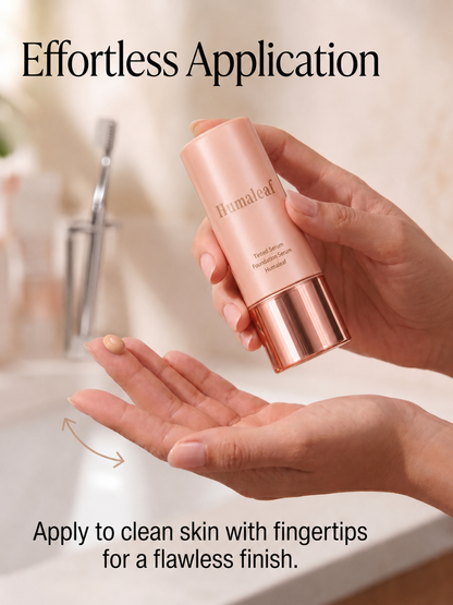Humaleaf color-correcting tinted serum