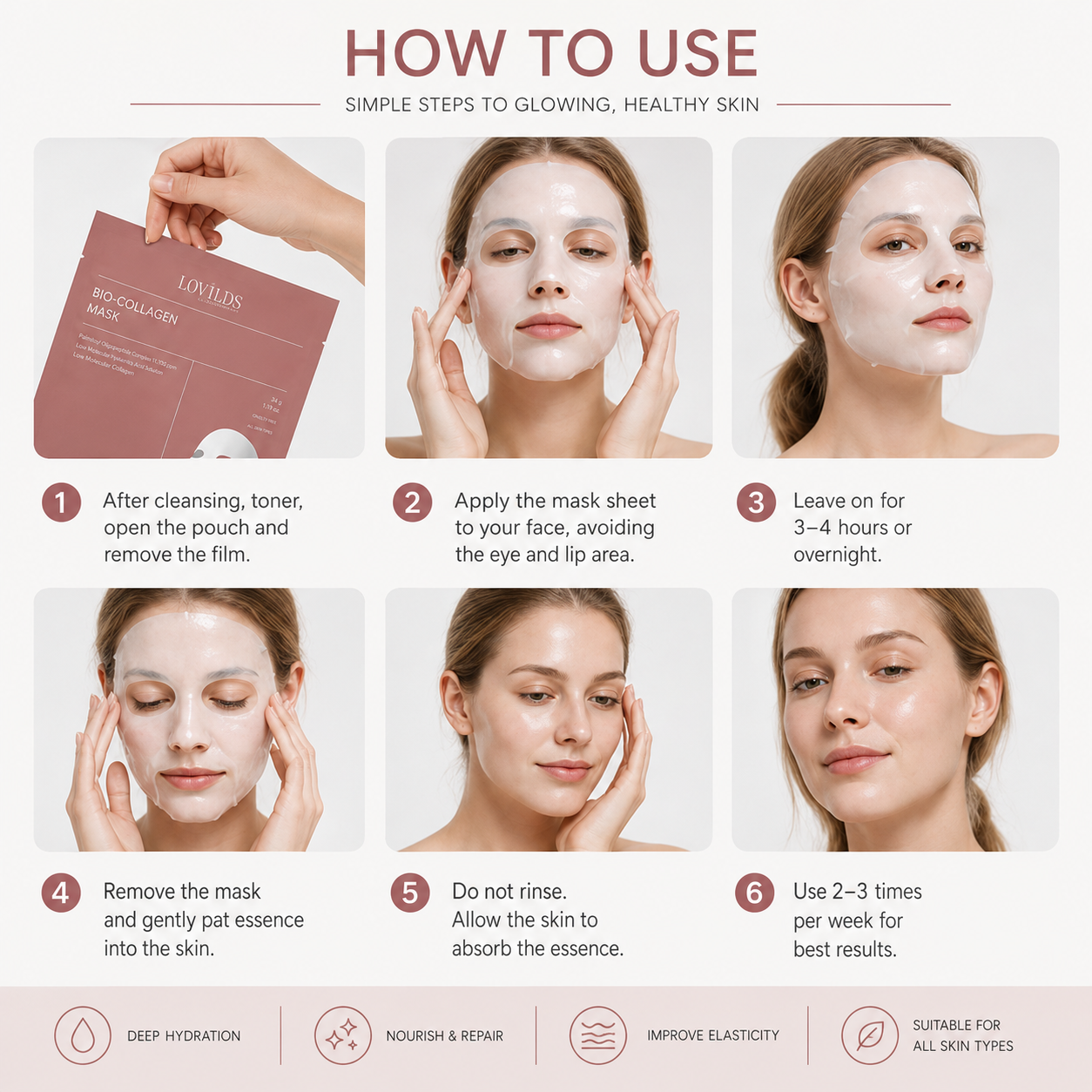 LOVILDS BIO-COLLAGEN – Firm, Smooth & Youthful Skin