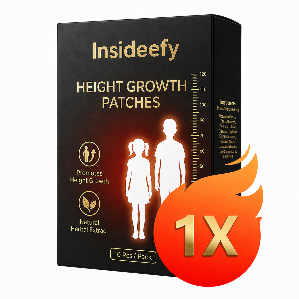 HEIGHT GROWTH  PATCHES  | Insideefy