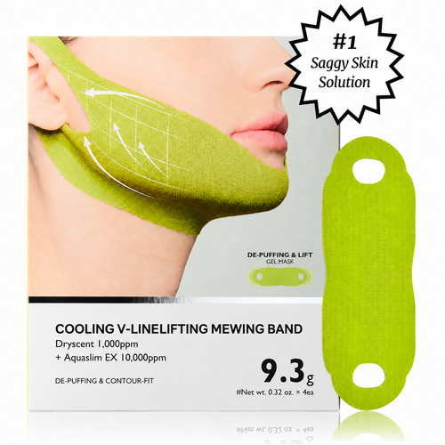 COOLING V-LINELIFTING MEWING BAND (4x Masks Per Pack)