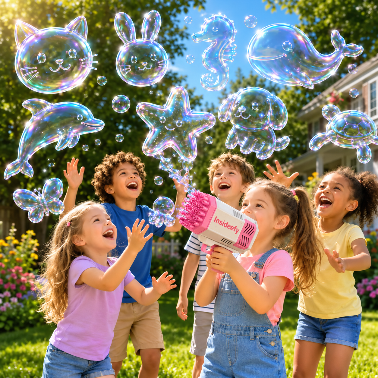 Insideefy® Super 3D Wonder Bubble Concentrate —— Animal & Ocean Fantasy Theme