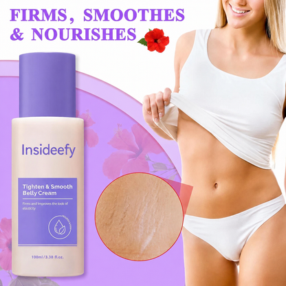✨ For Loose Belly Skin & Stretch Marks — Insideefy Tighten & Smooth Belly Cream | Visibly Firmer in Just 7 Days 💜