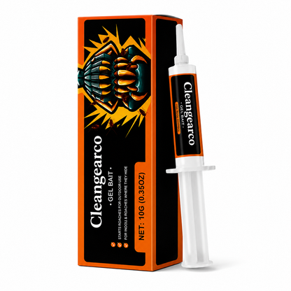 Cleangearco®💥2026 Upgraded Formula] Professional Cockroach Gel Bait – Eliminates Entire Nest