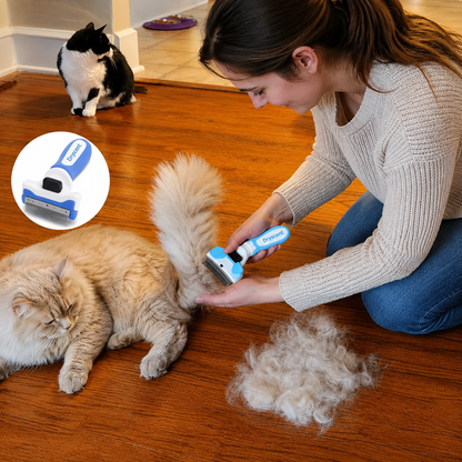 Less Shedding. Less Cleanup. More Cuddle Time.